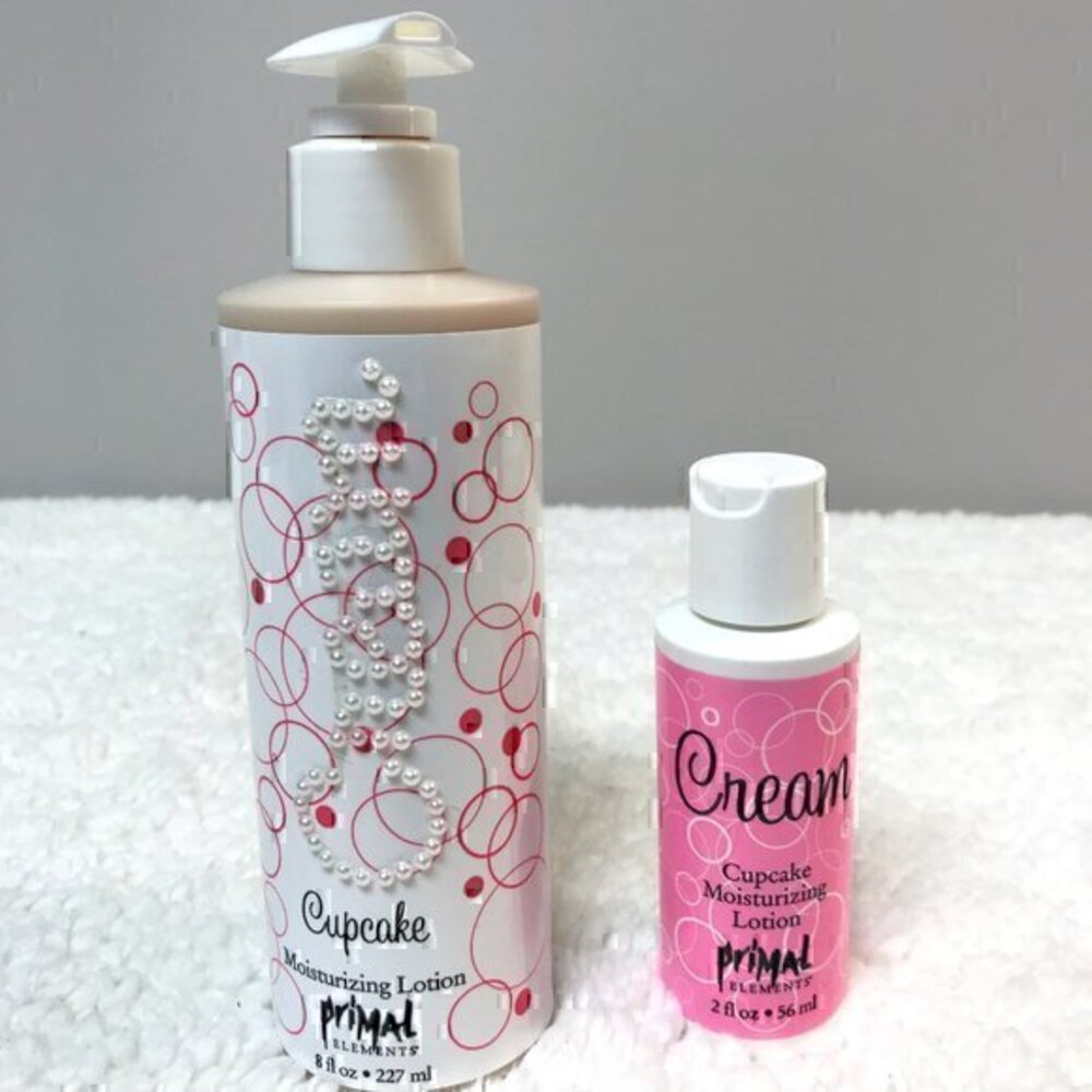 Primal Elements 'Cupcake' Moisturizing Lotion Bundle of 2